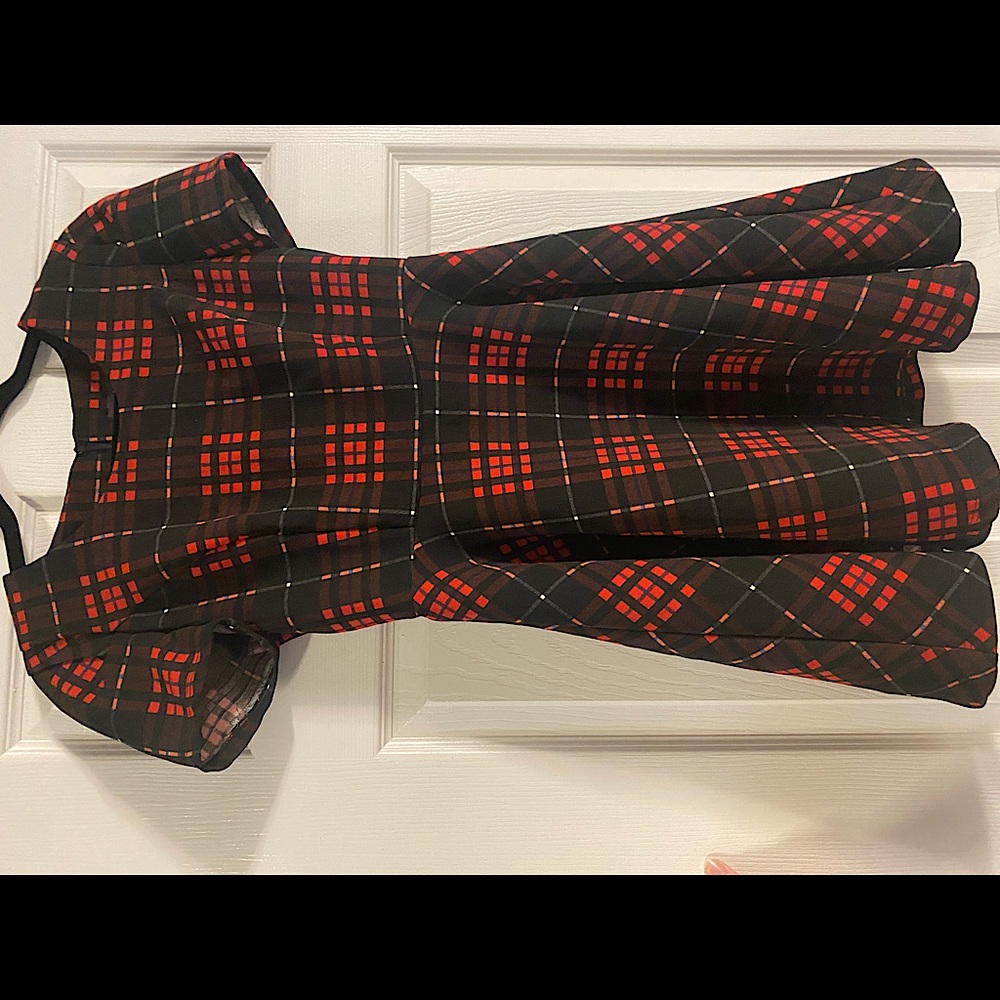 Seductions Plaid Dress